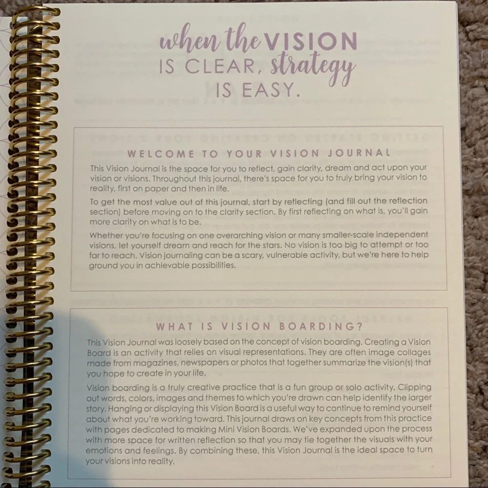 Erin Condren Seasonal Surprise Box Vision Journal Coiled Notebook